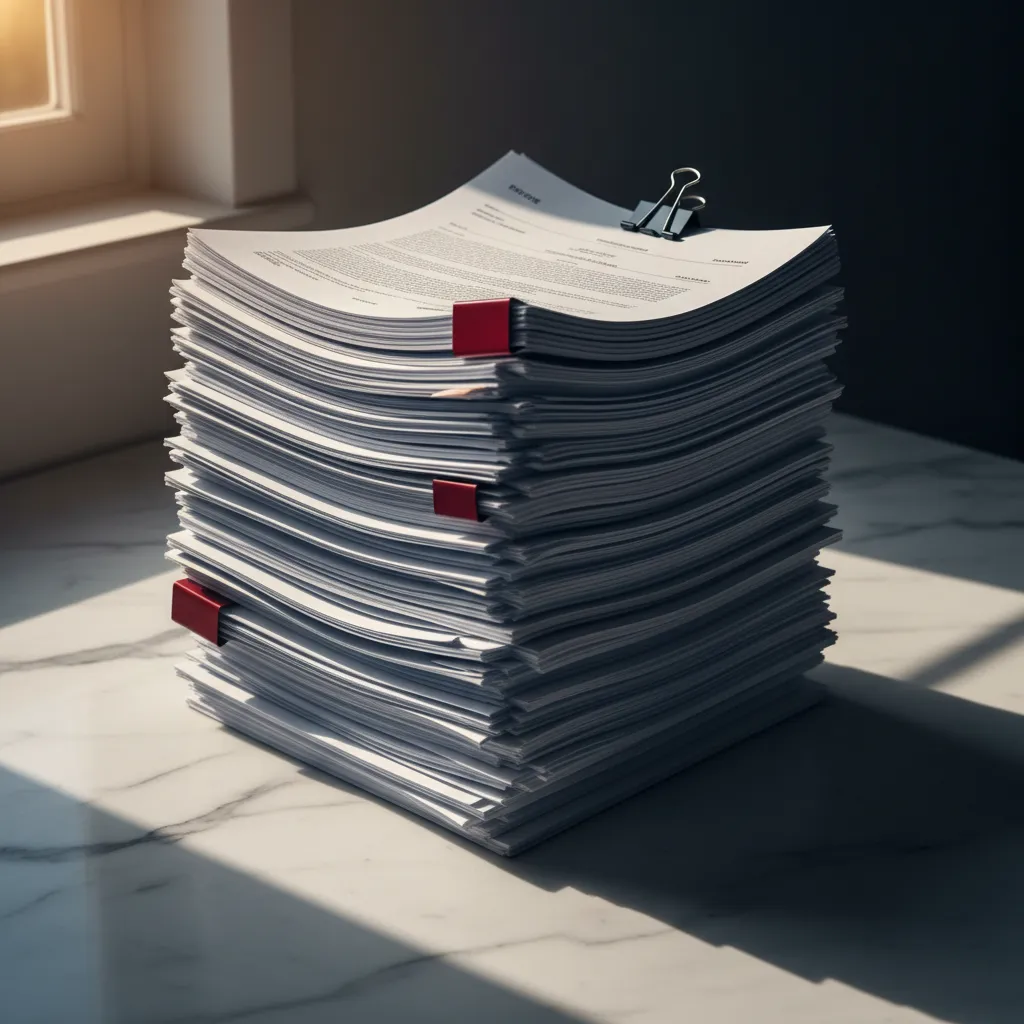 Document placeholder representing petition and advocacy disclosures