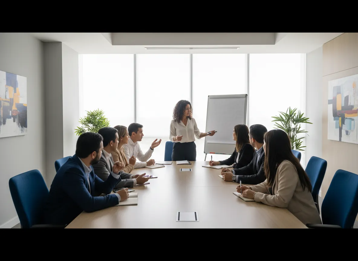 Equipo profesional en capacitación Perfil de Hierro