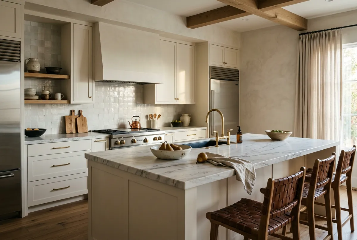 Luxury kitchen remodel and home improvement renovation