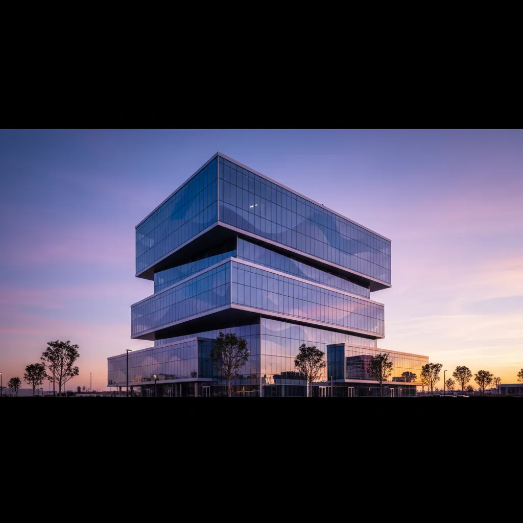 Commercial property indicating institutional capital