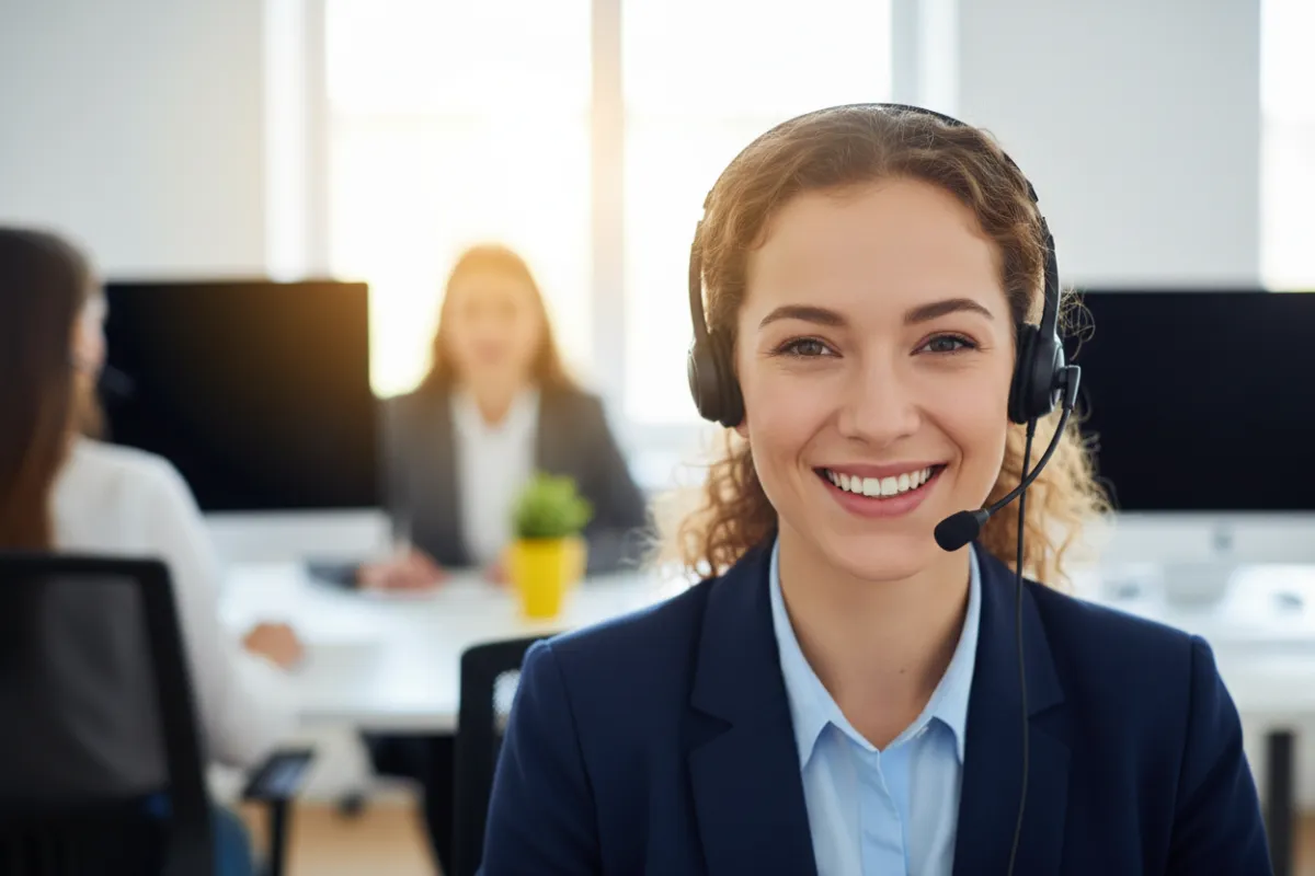 Contact photo of support team