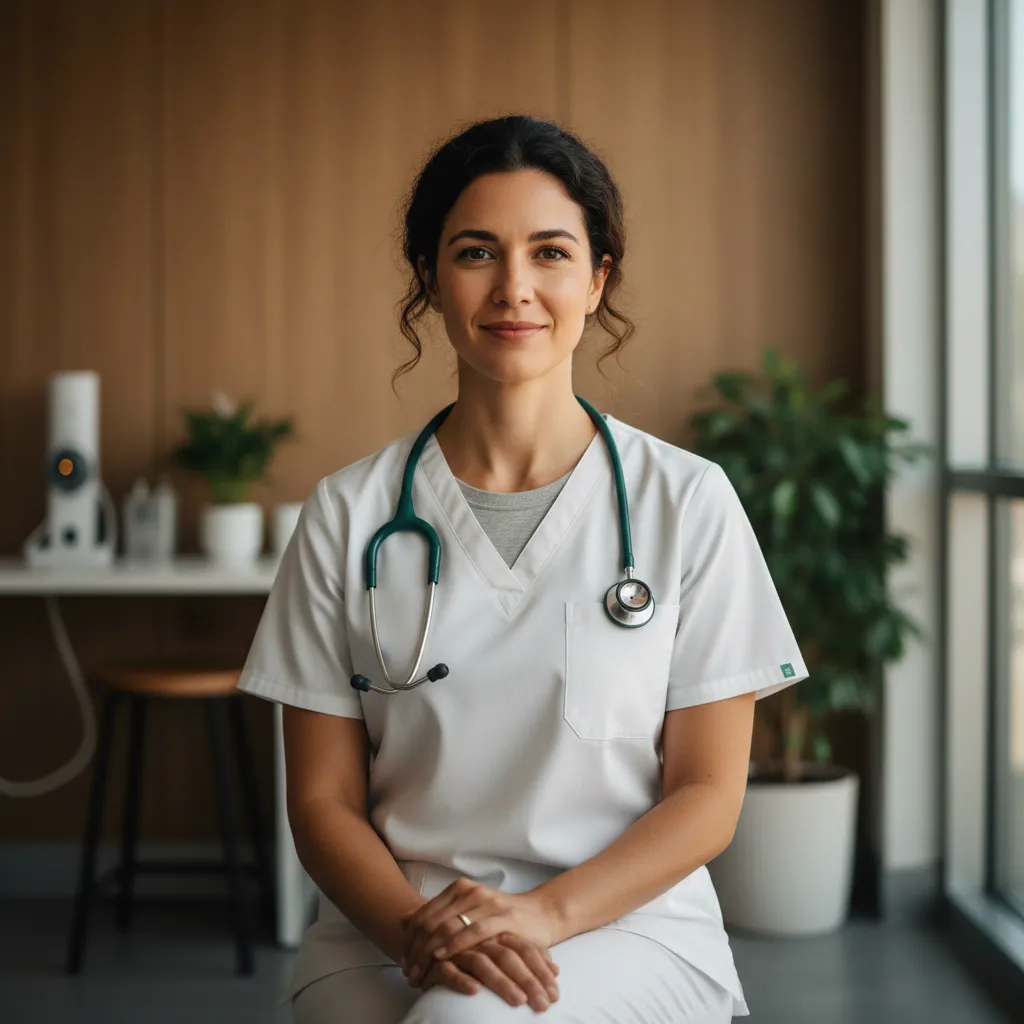 Healthcare professional portrait