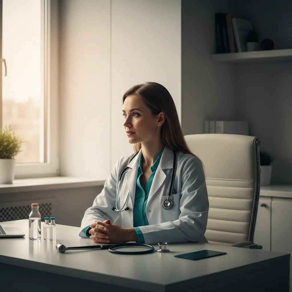 Doctora exhausta pero esperanzada