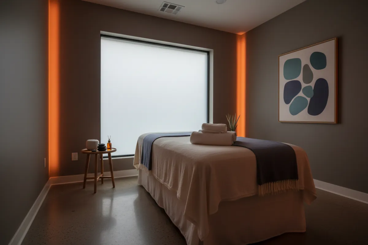 Salon and Wellness Studio environment