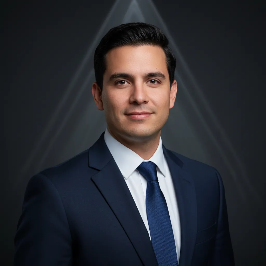 Retrato de Carlos, alumno de A&A LinGO