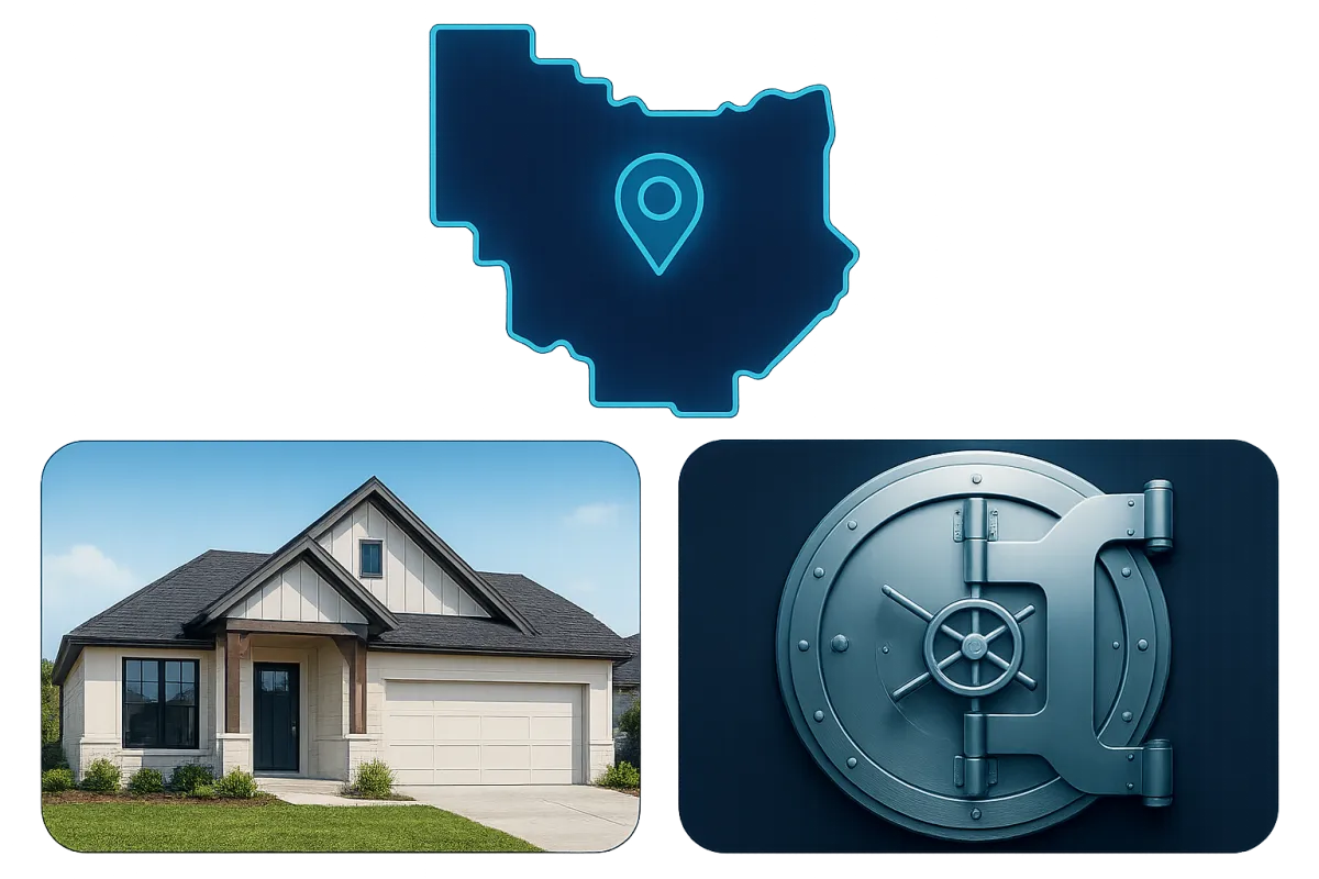 Denton County and NMLS Partner Trust Badges