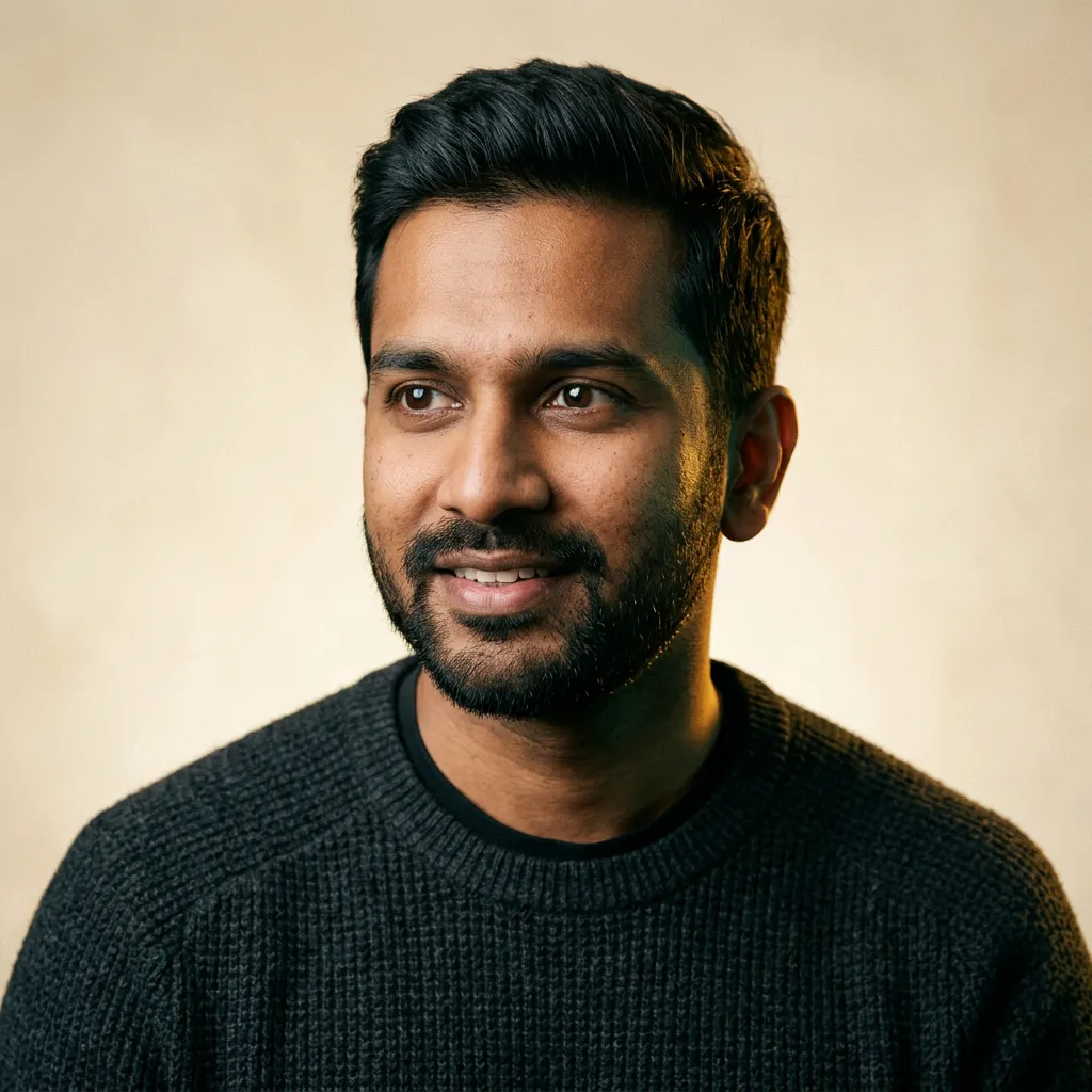 Portrait of Karthik Subramaniam