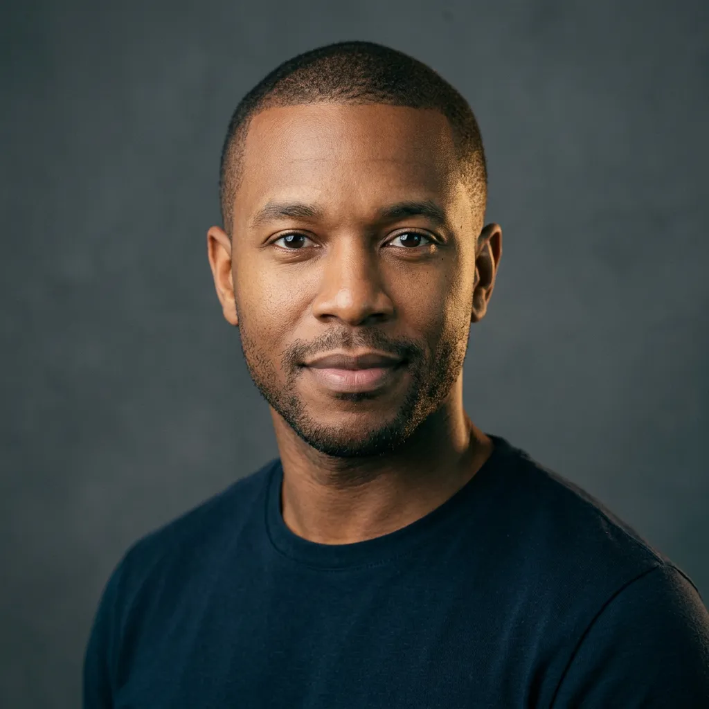 Portrait of Marcus Vance, Tech Founder and Cleansing Client