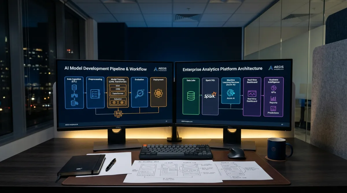 Modern AI workflows and enterprise analytics architecture