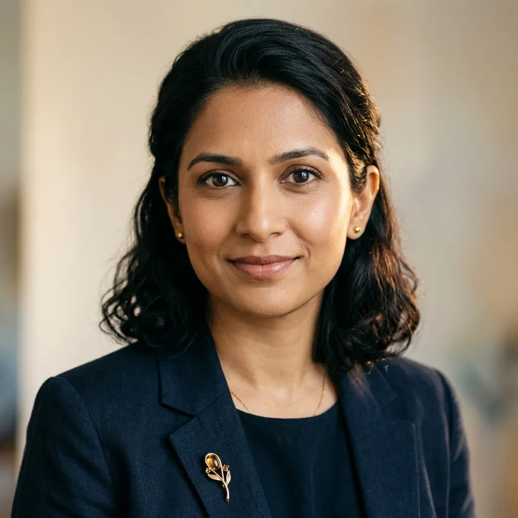 Portrait of Priya S.