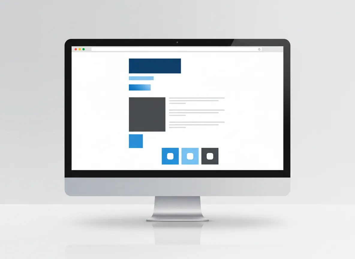 B2B landing page preview