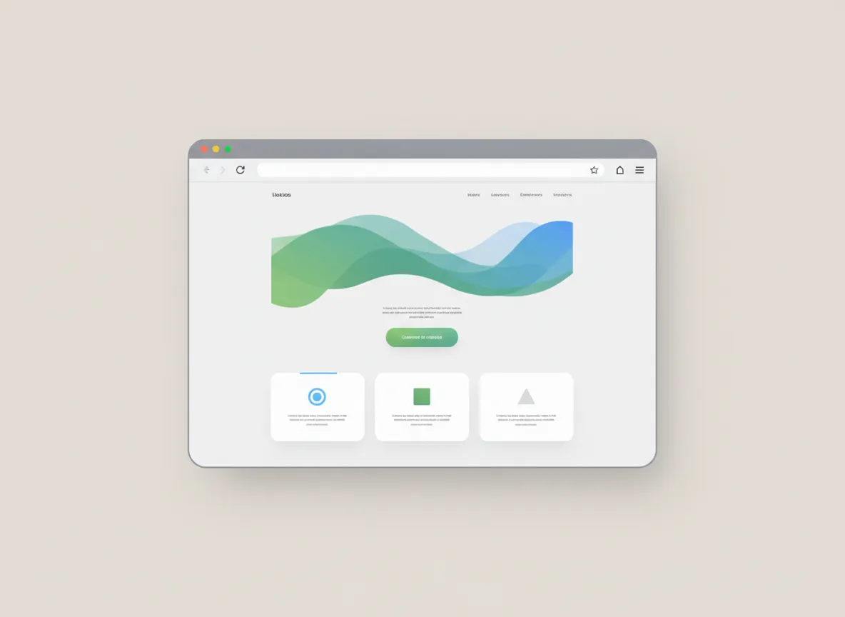 SaaS landing page preview