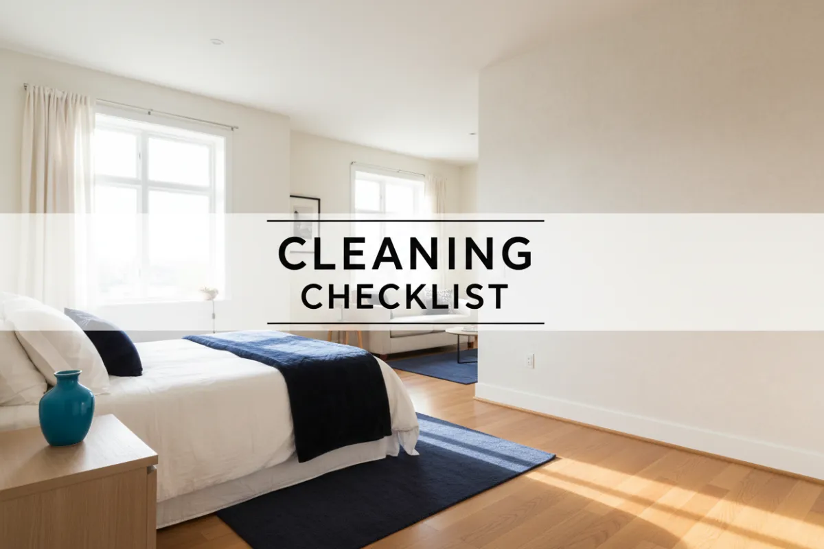 Bedrooms & Living Areas Cleaning