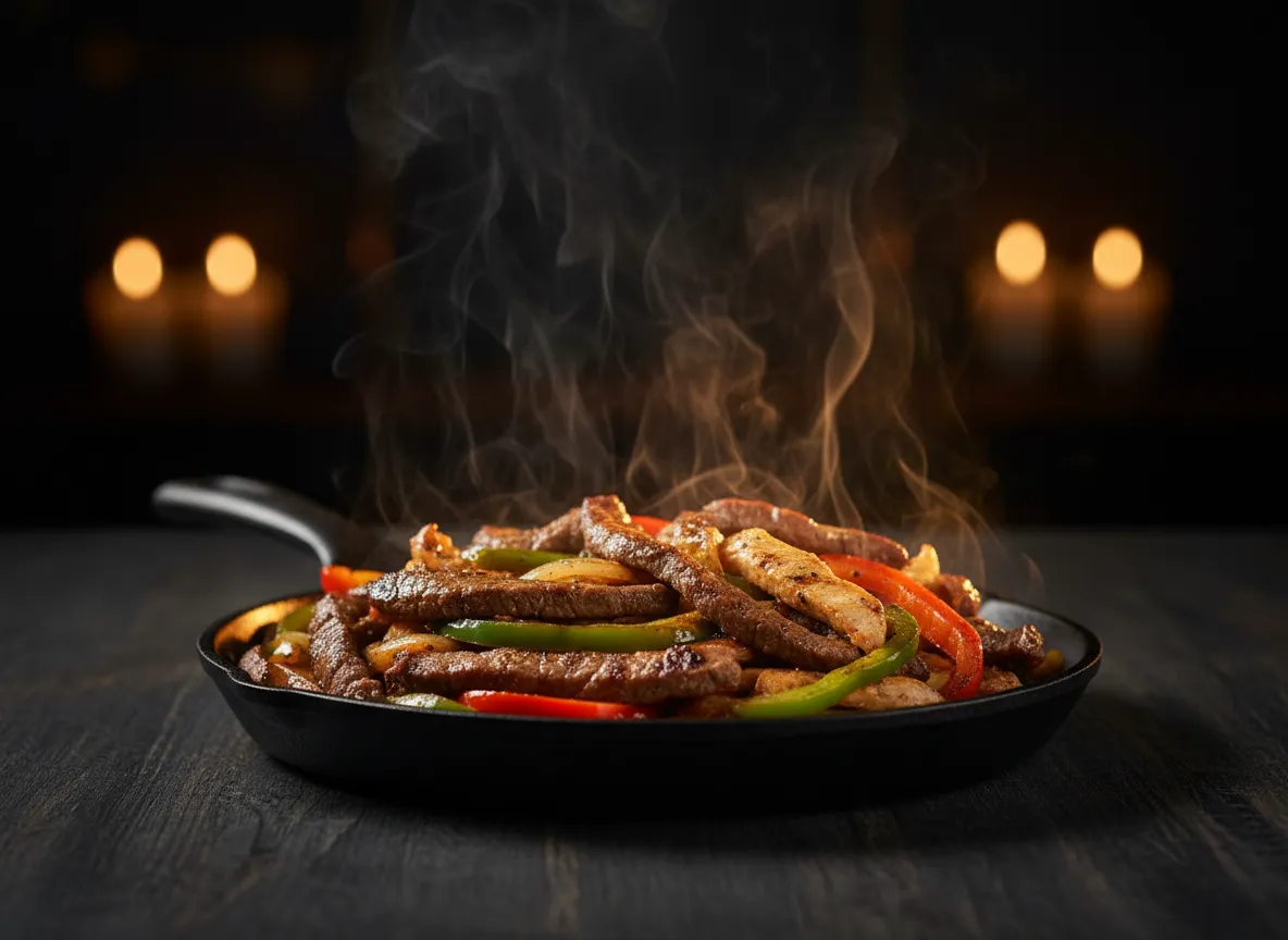 Sizzling Mexican Fajitas