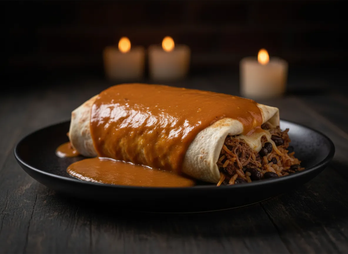 Hearty satisfying Mexican burritos