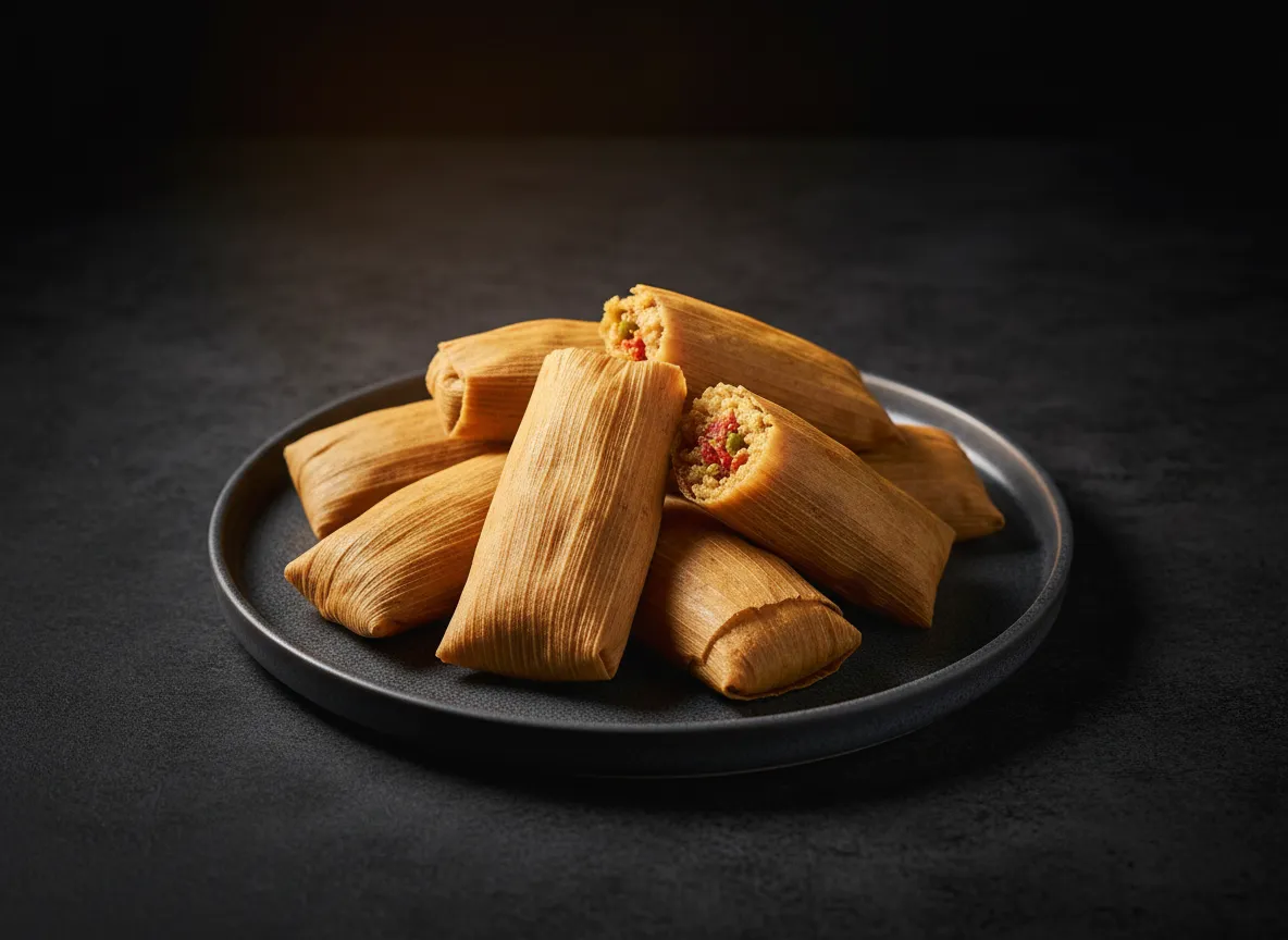 Authentic handmade Tamales from our Mexican kitchen