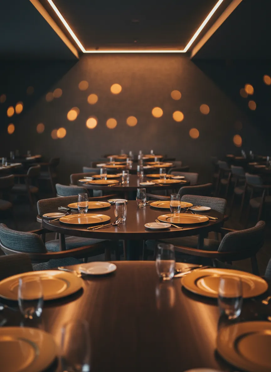 Atmospheric Mexican restaurant interior