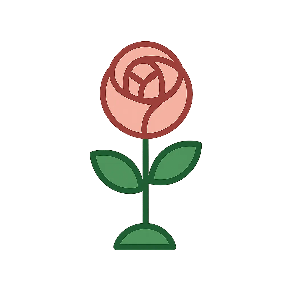 Rebirth of a Rose Logo