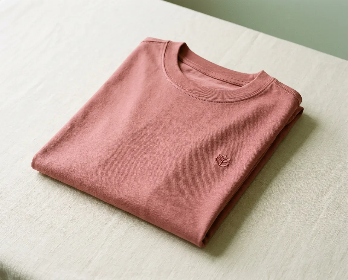 Rebirth embroidered dusty rose organic hoodie