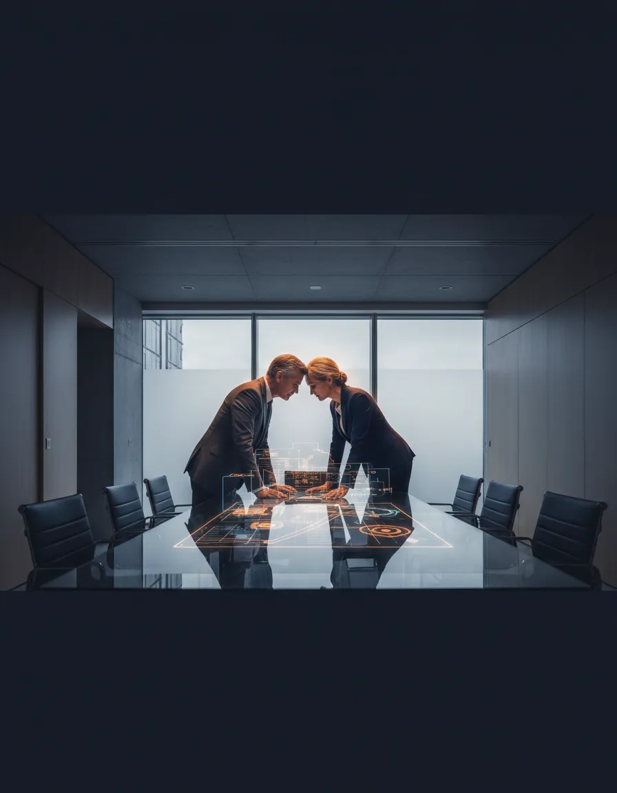 Strategic professional office environment showing the Headsmart approach