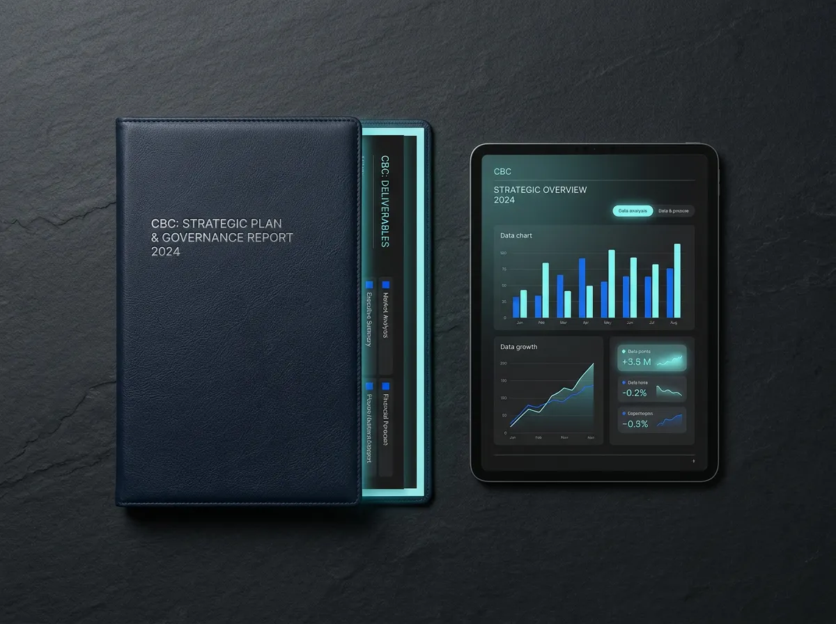 Structured strategy planning blueprint and governance documentation matrix