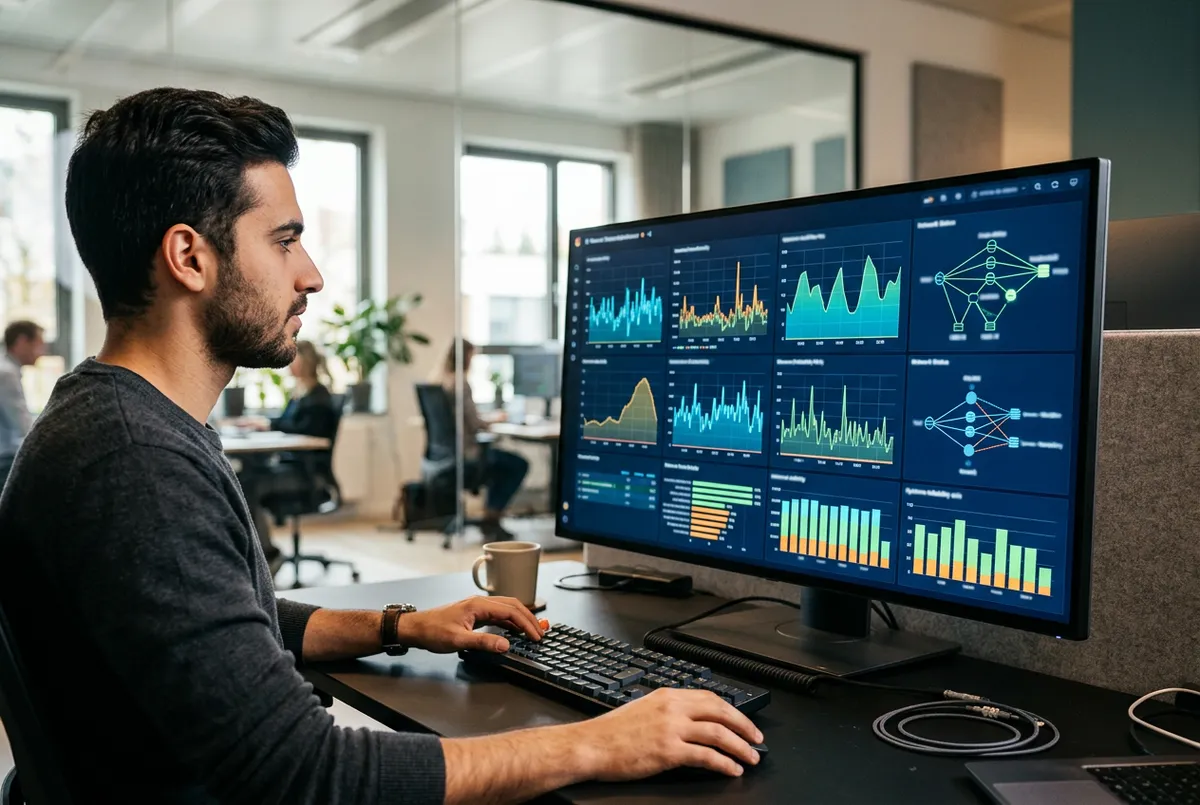 Integrated system interface and data telemetry dashboard for real-time routing