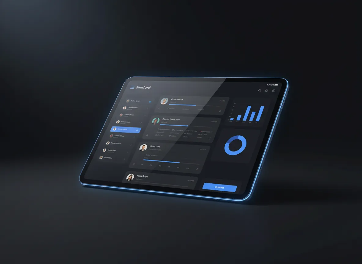 HighLevel Dashboard Mockup