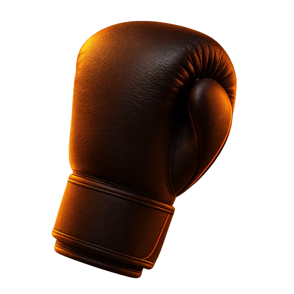 Guante de boxeo premium Fayt Sport equipamiento de alto impacto