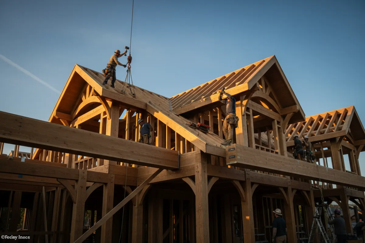 Custom Home Framing Architectural Designs