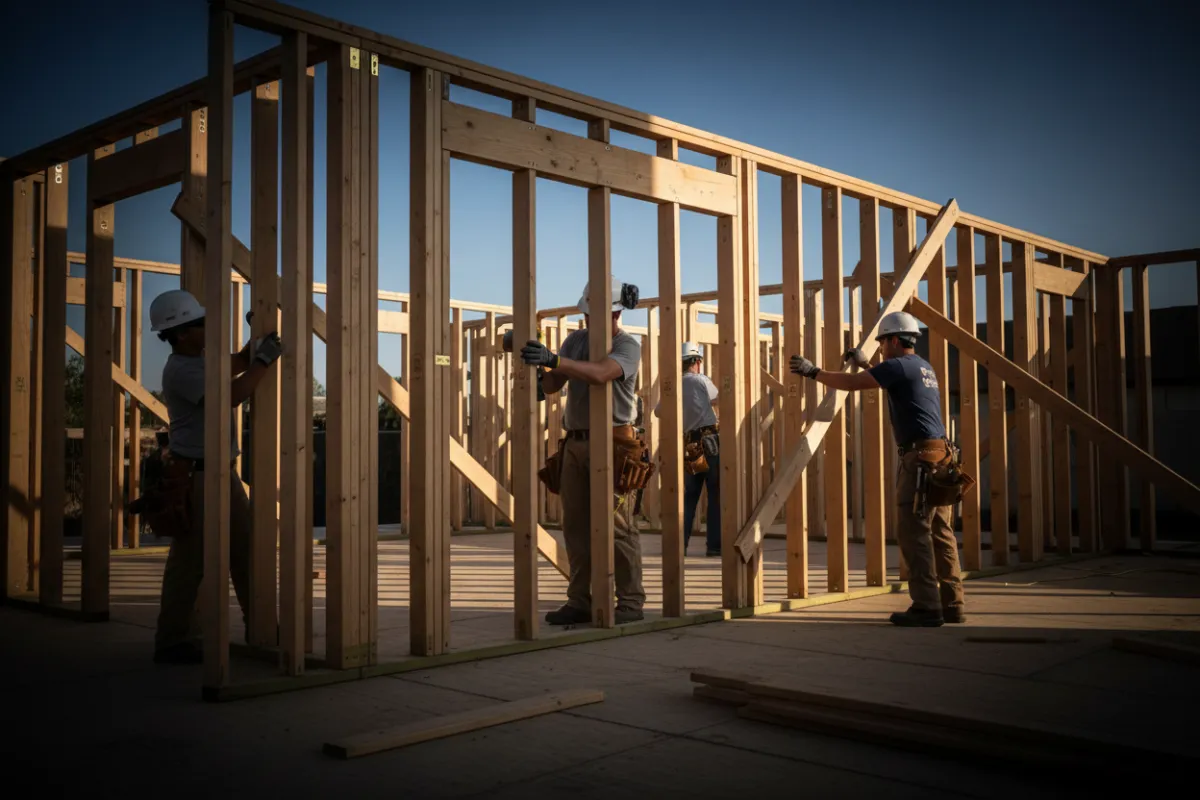 Residential Home Framing Construction