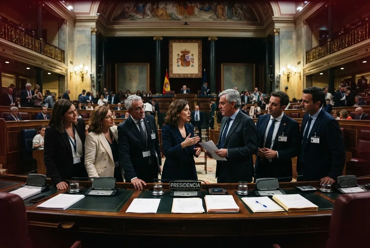 Sesión oficial en el recinto legislativo de Durango