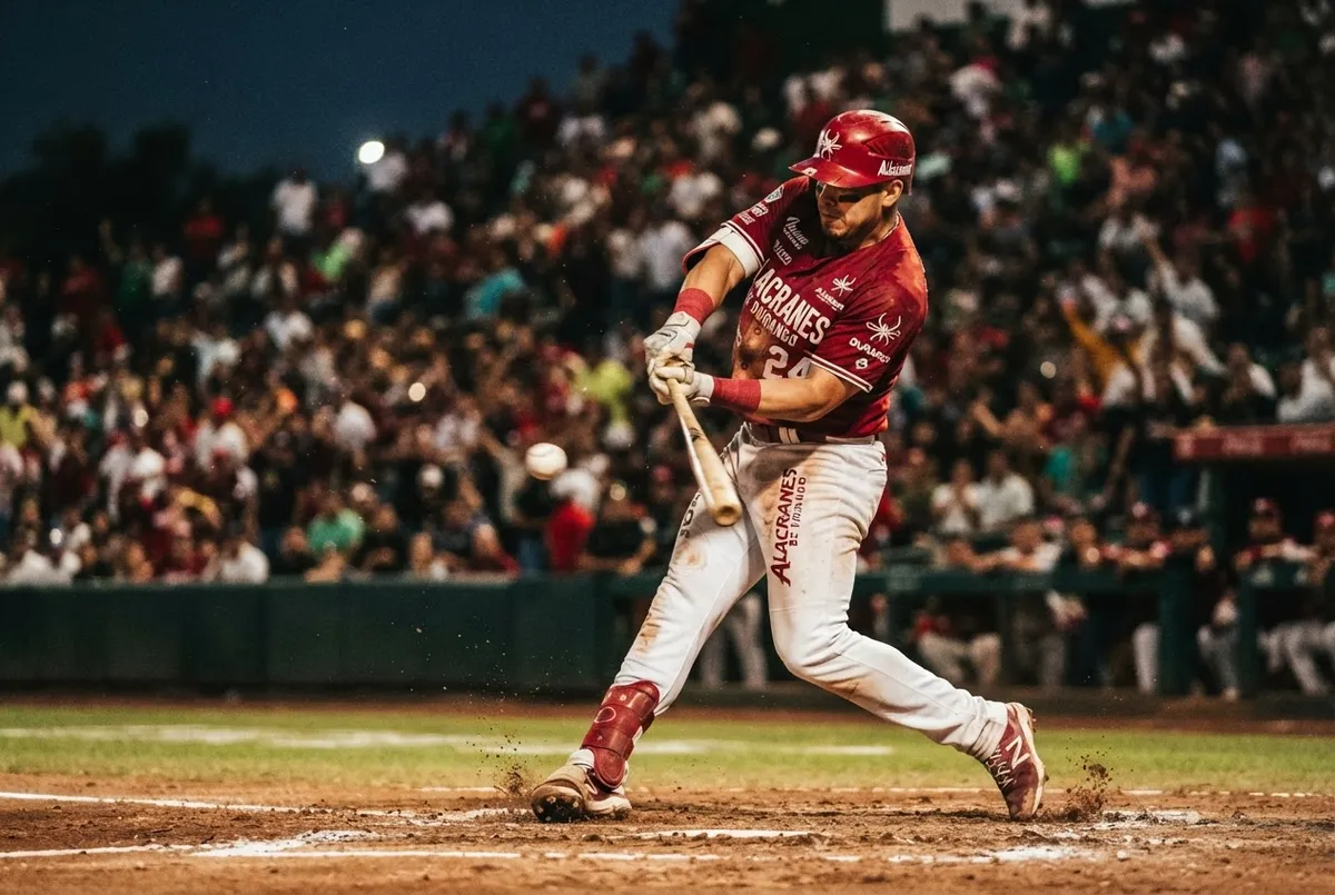 Victoria de los Alacranes de Durango en el estadio Francisco Zarco