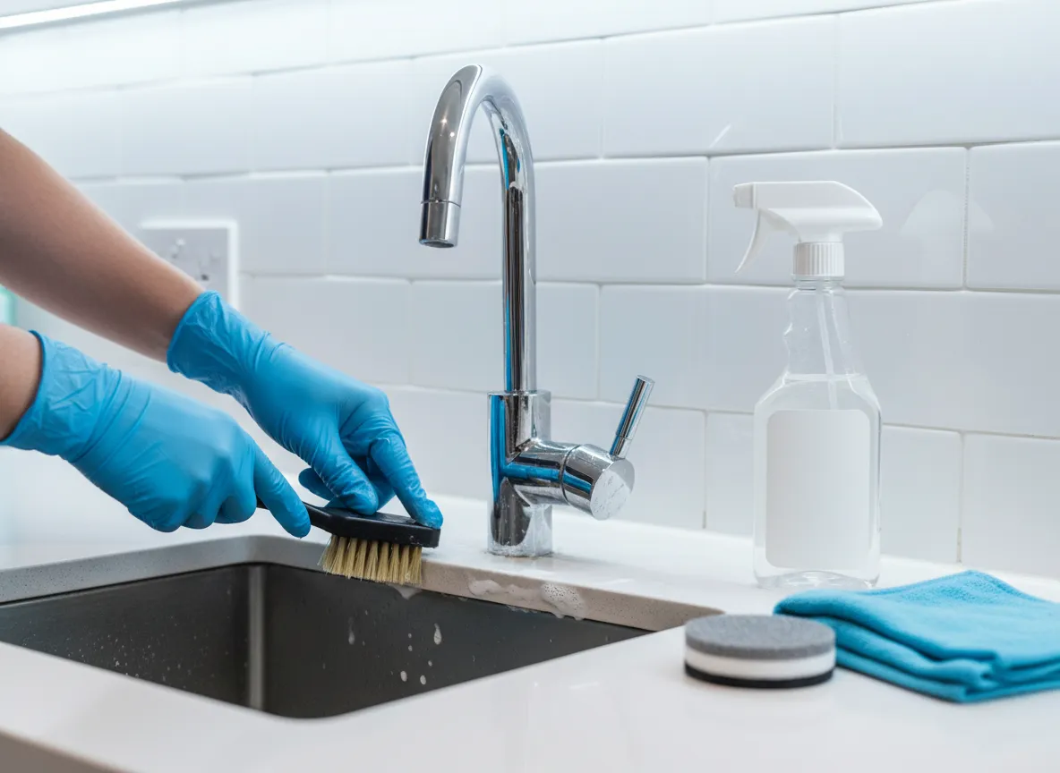 Detailed deep cleaning in Penrith kitchen