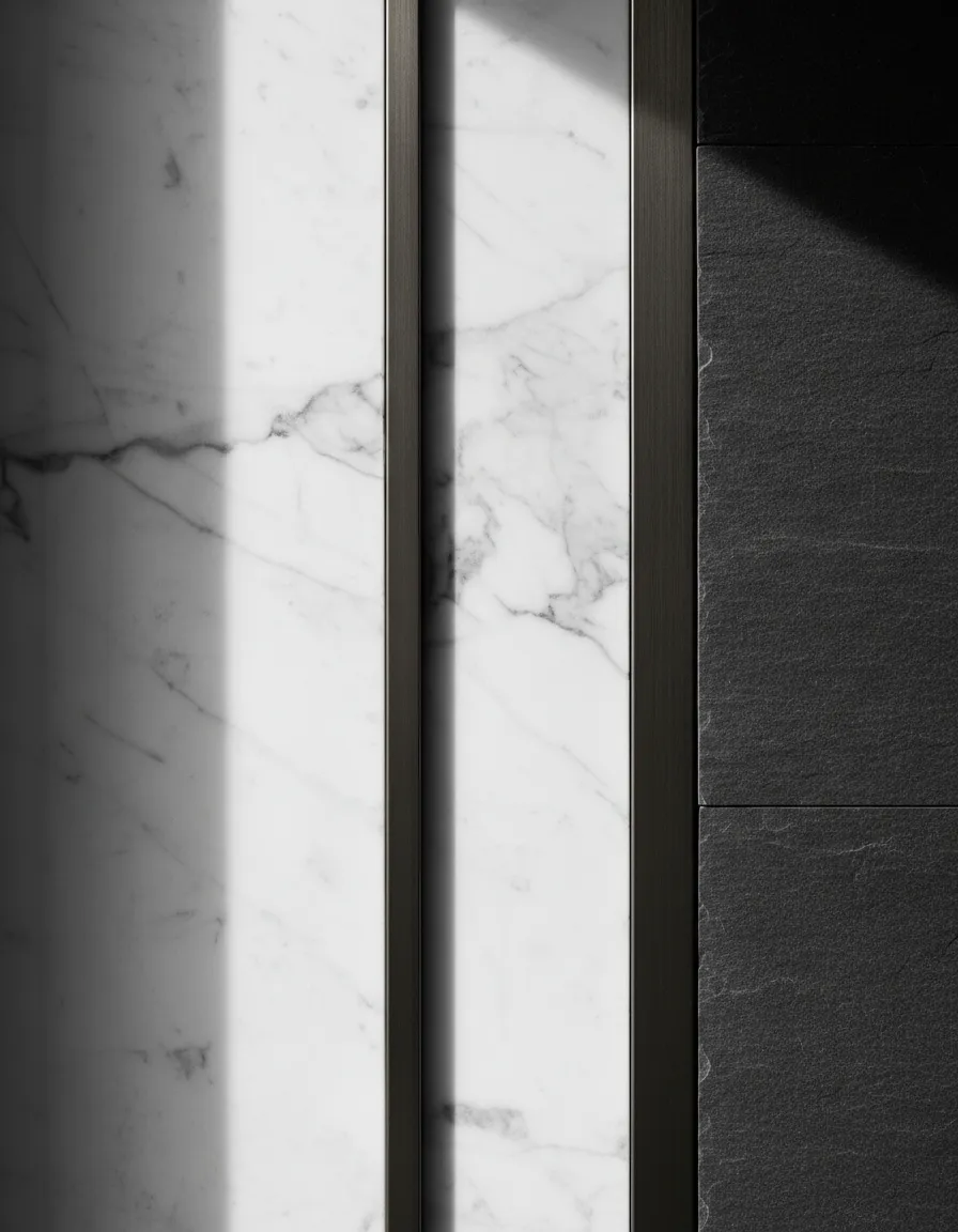 Abstract architectural details highlighting precision and continuous structural integrity
