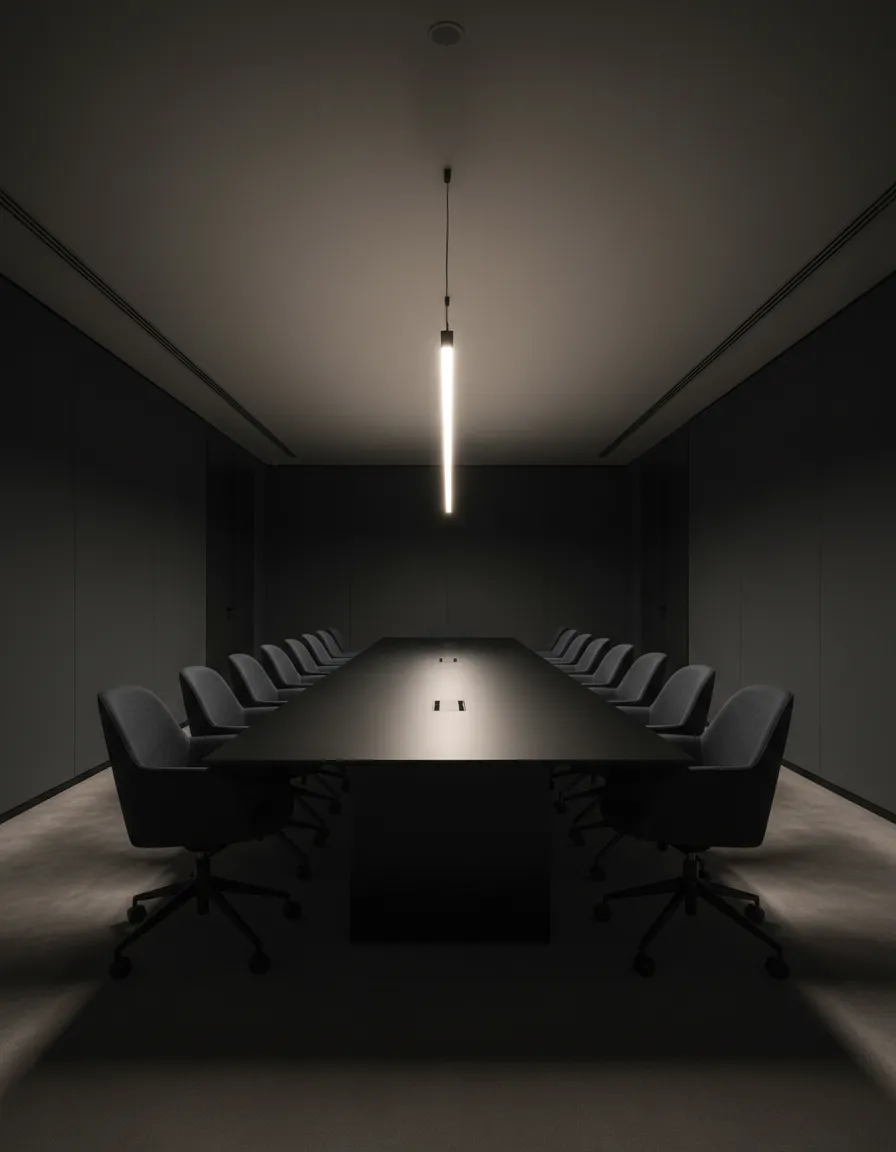 Luxurious meeting space illustrating engineered business operations and premium delivery