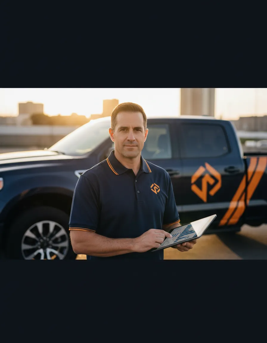 Roofing contractor managing qualified estimates