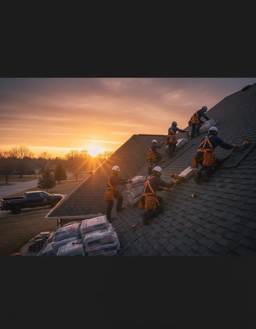 Roofing company achieving market dominance with dedicated growth partner