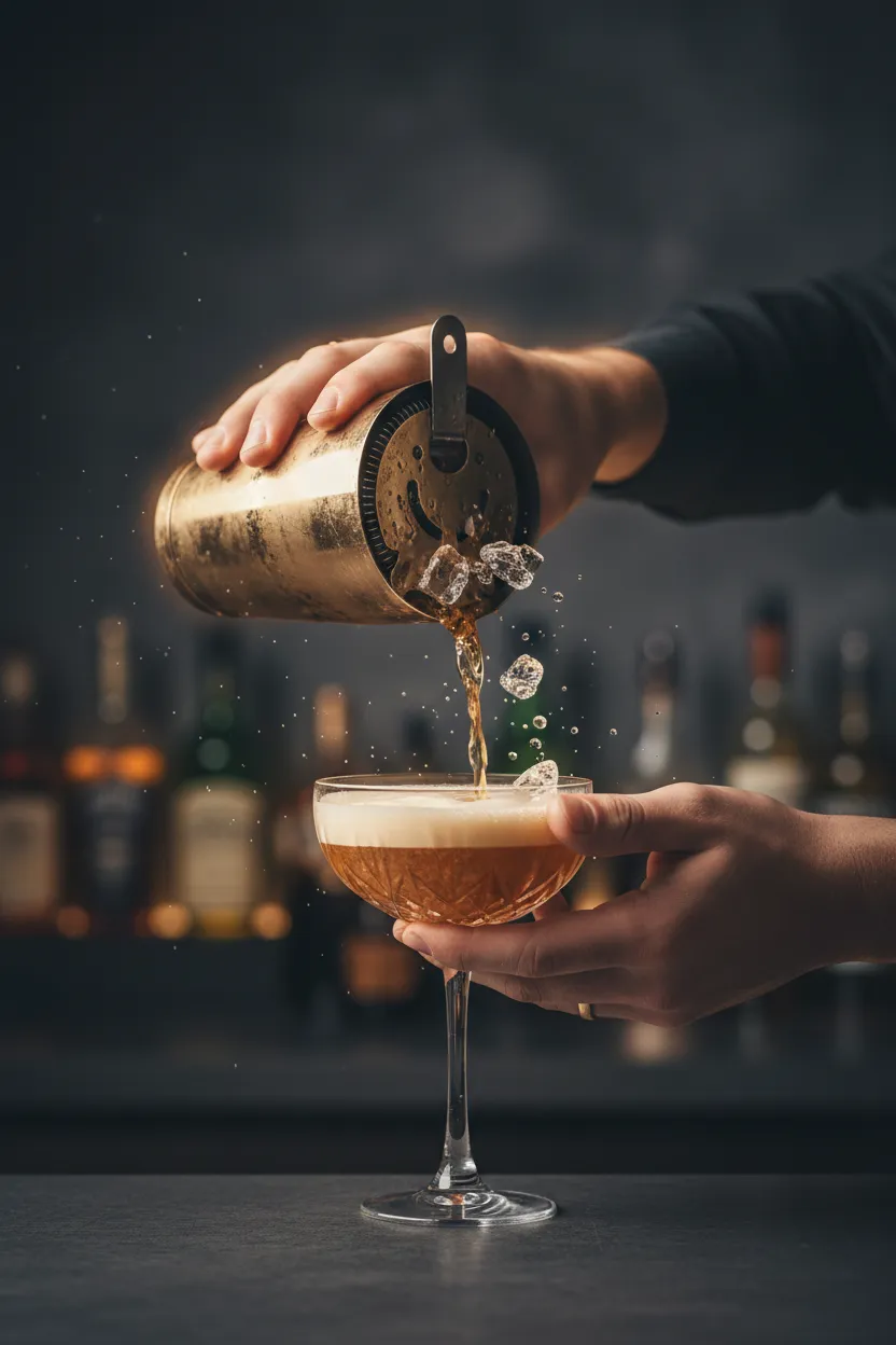 Mixology masterclass in session displaying elegant bartending techniques