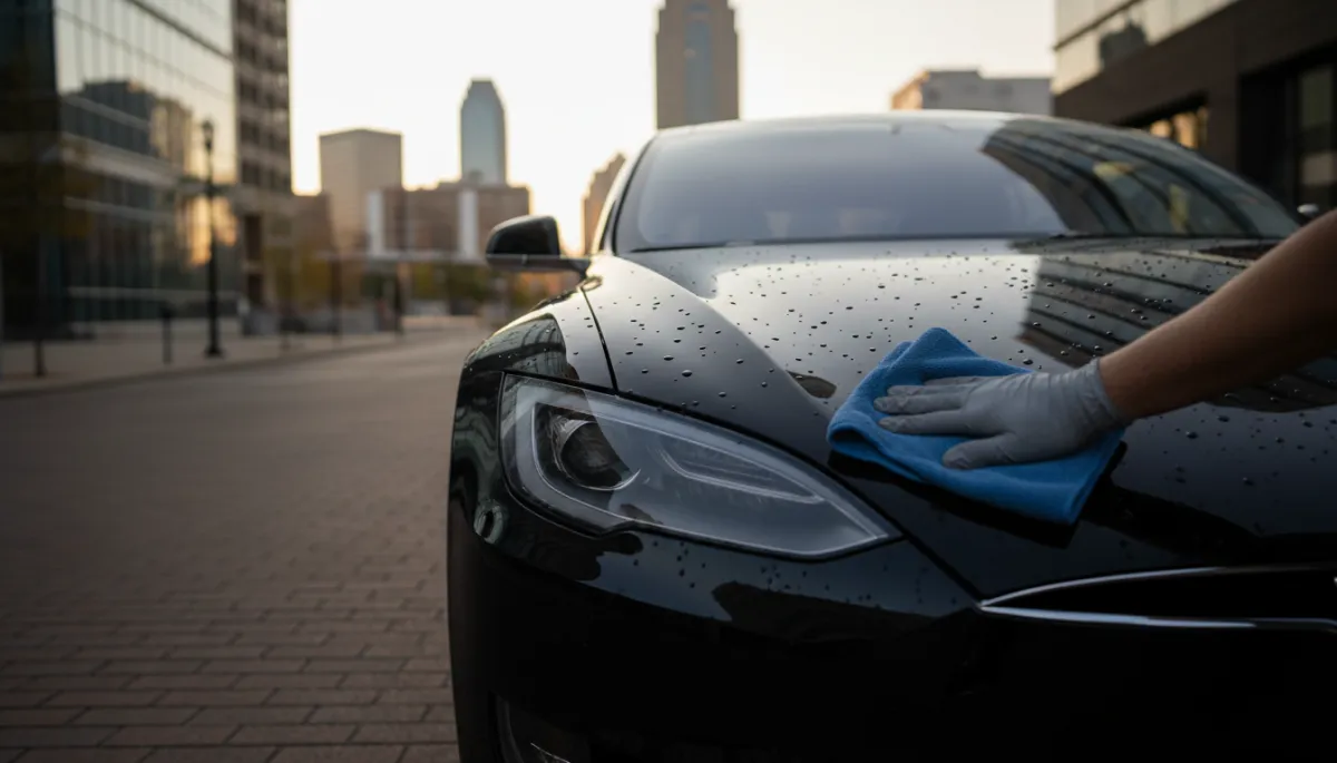 Clean detailed car in Kansas City