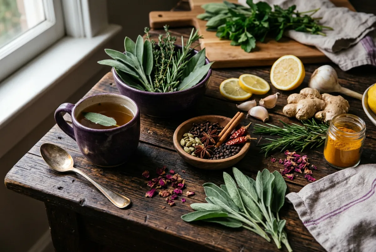 An Introduction to Ayurveda - traditional spices and tea