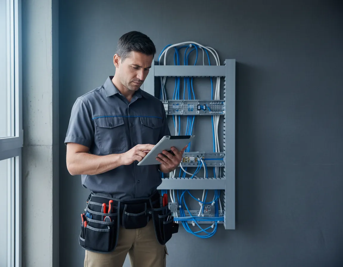 Up-to-code electrical wiring installation