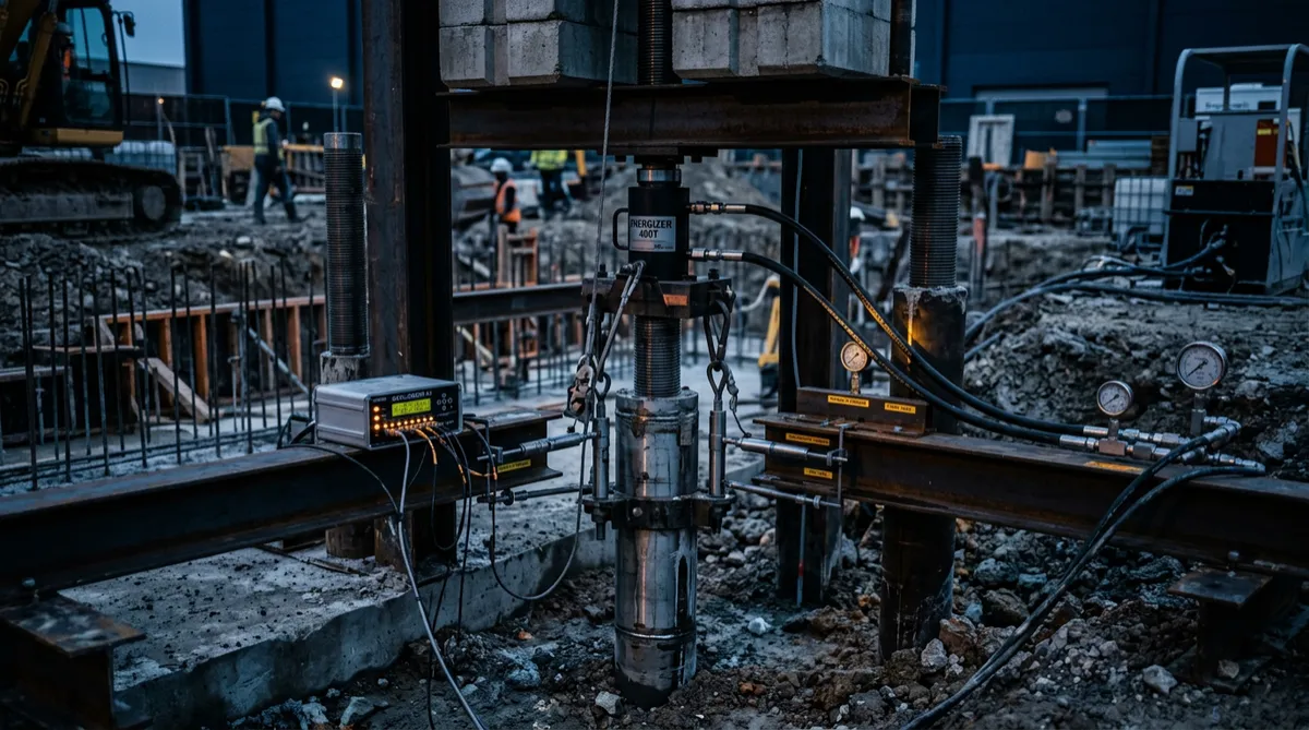 Deep foundation micropiling and structural load testing