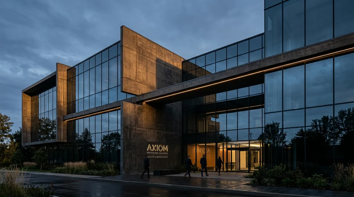 Commercial office high-rise facility requiring structural maintenance and monitoring