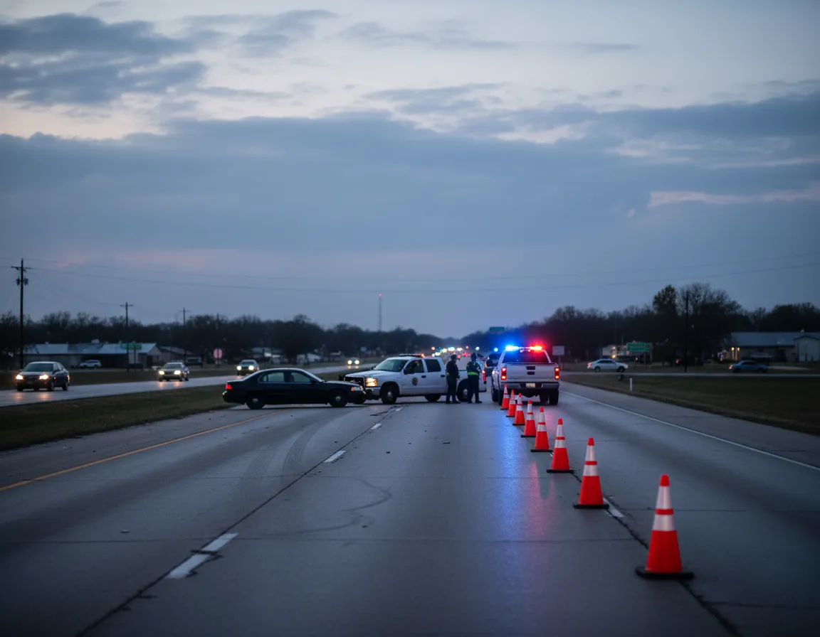 Two-vehicle accident closes Highway 271 near Mount Pleasant