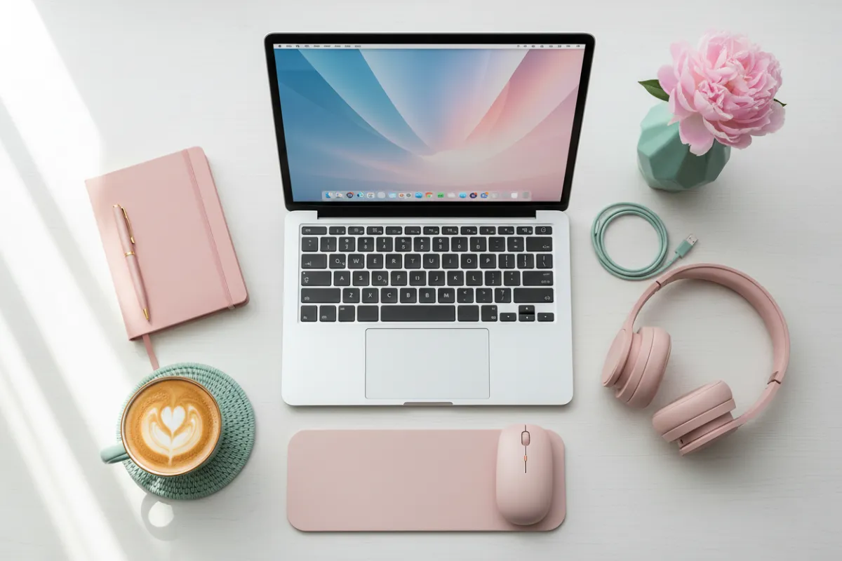 Women connecting in a dynamic workspace