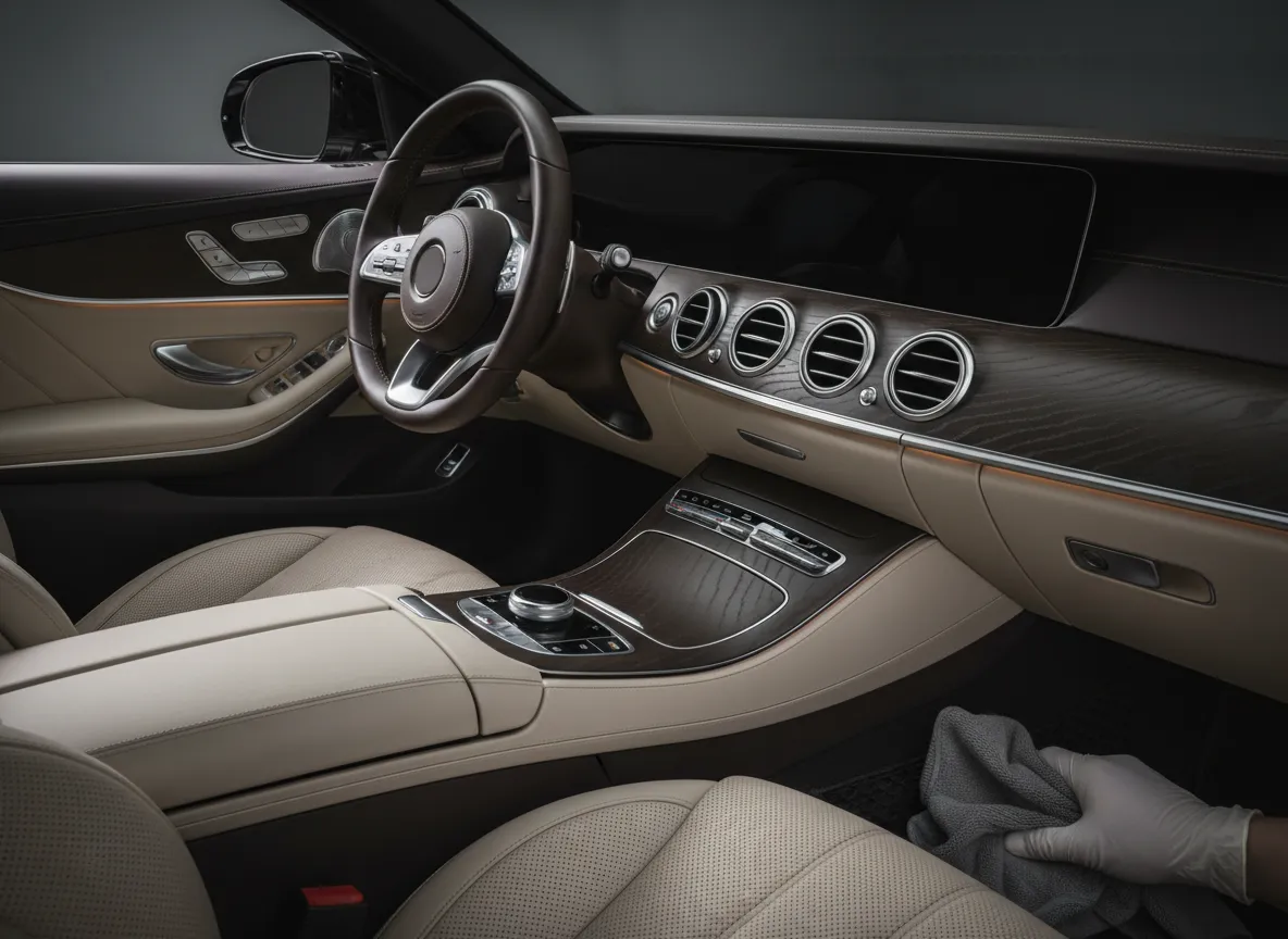 Interior detailing by Car Esthetics Auto Styling