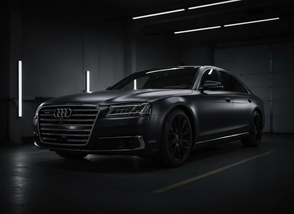 Stealth Car Esthetics Auto Styling satin PPF finish