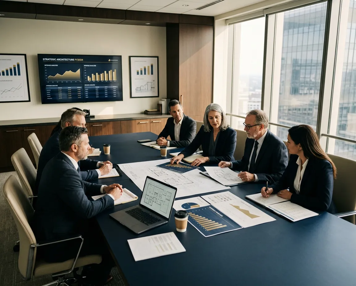 Strategic practice architecture, executive advisory board, and scaling systems