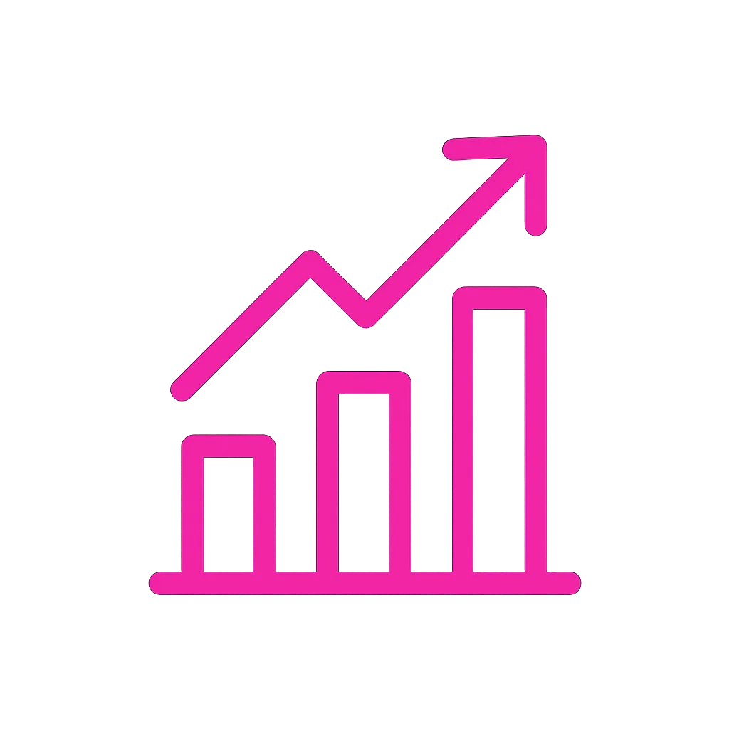 Sales icon (white, transparent)