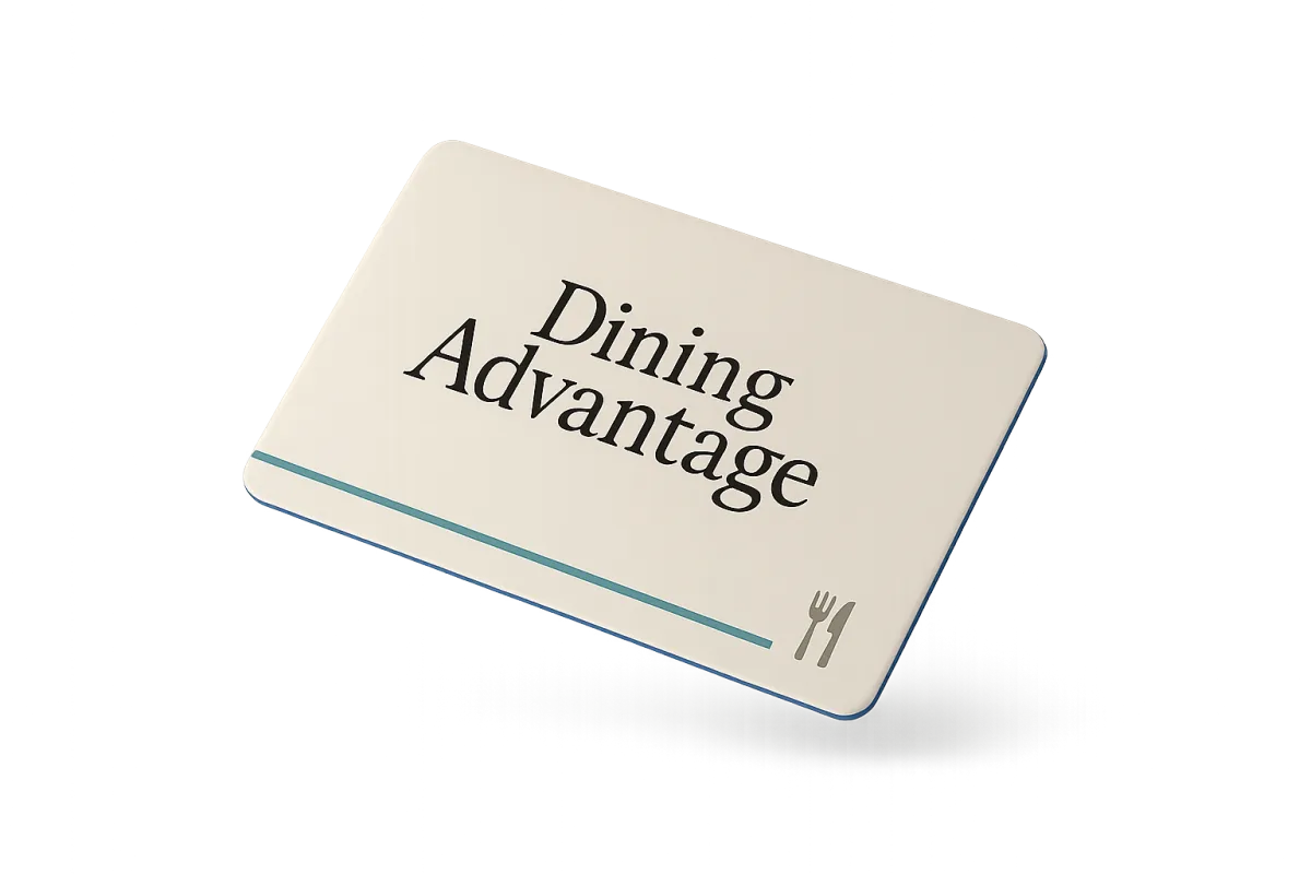 Dining Advantage gift card representation